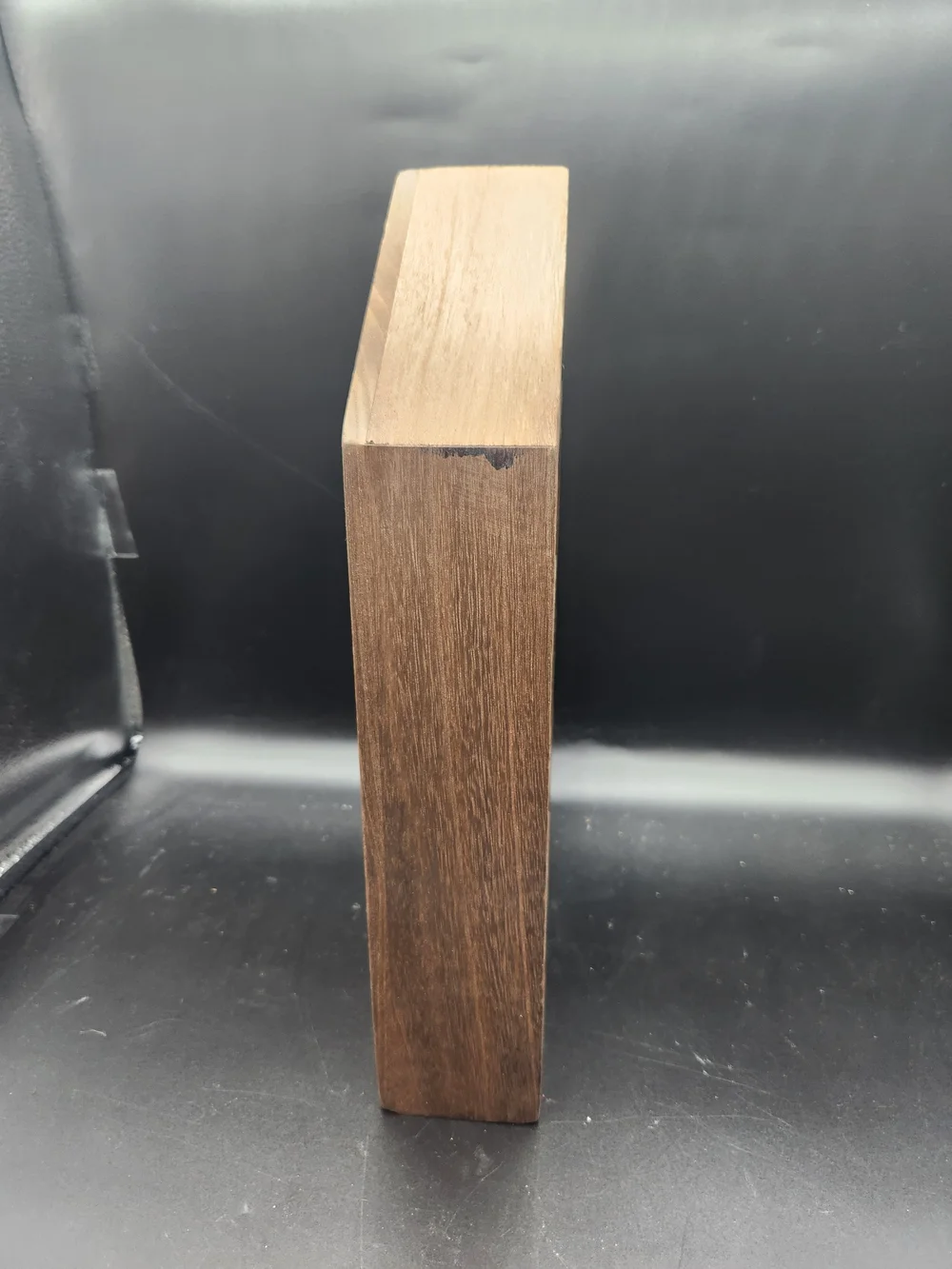 Wooden House-Shaped Wall Shelf - Brown